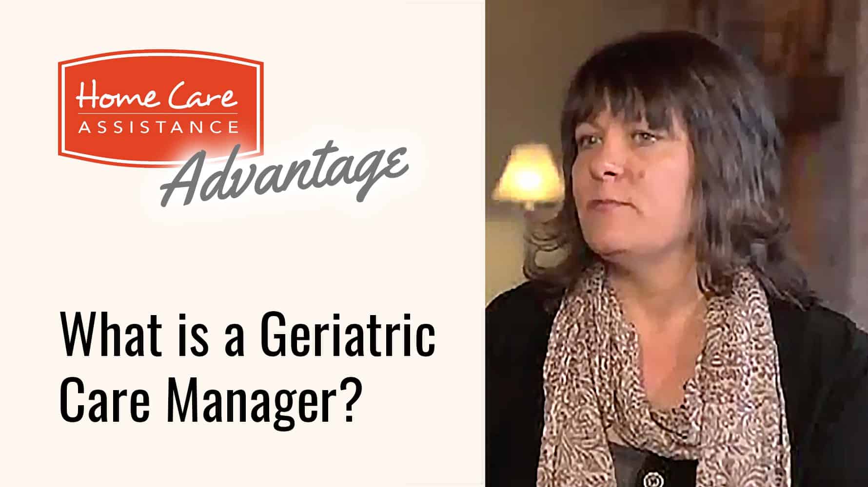 What is a Geriatric Care Manager